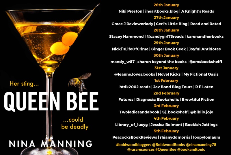 Book Review Queen Bee By Nina Manning Novel Kicks 0040